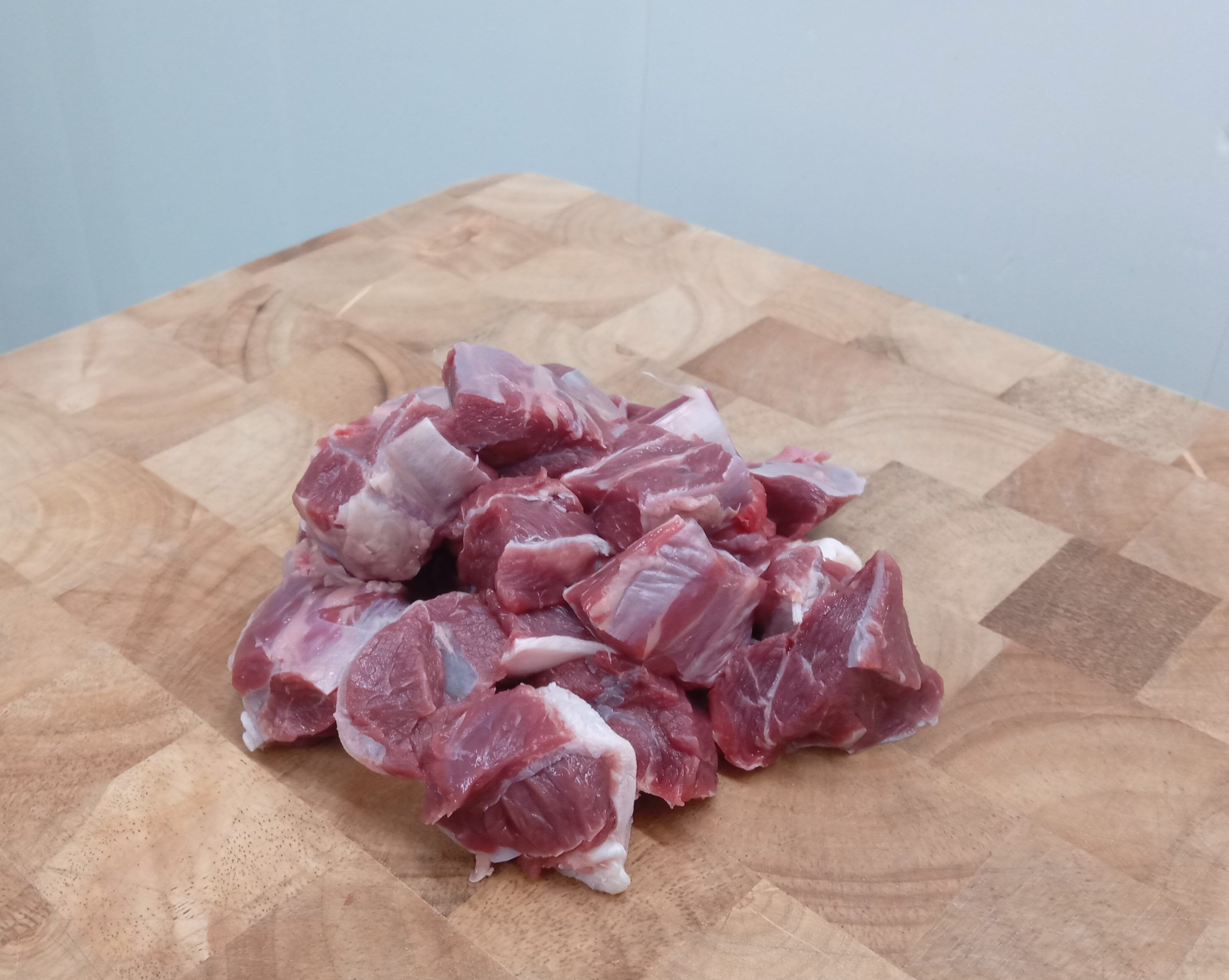 Organic Jersey diced shin - 500g grams